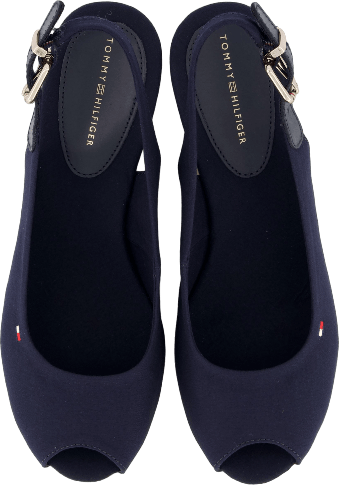 Ikonisk Elba Sling Back Wedge