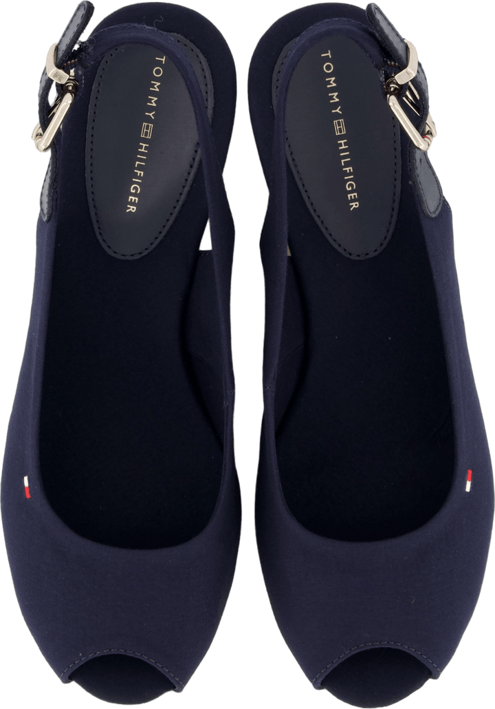 Ikonisk Elba Sling Back Wedge