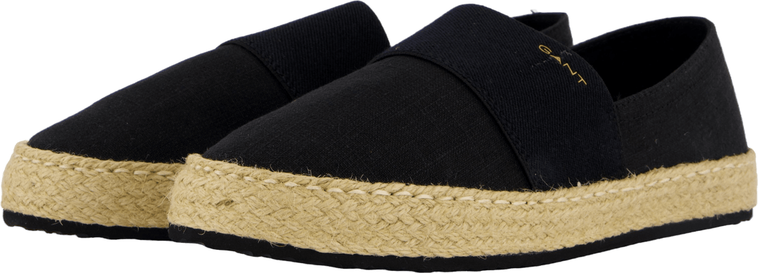 Espadrille Raffiaville Noire