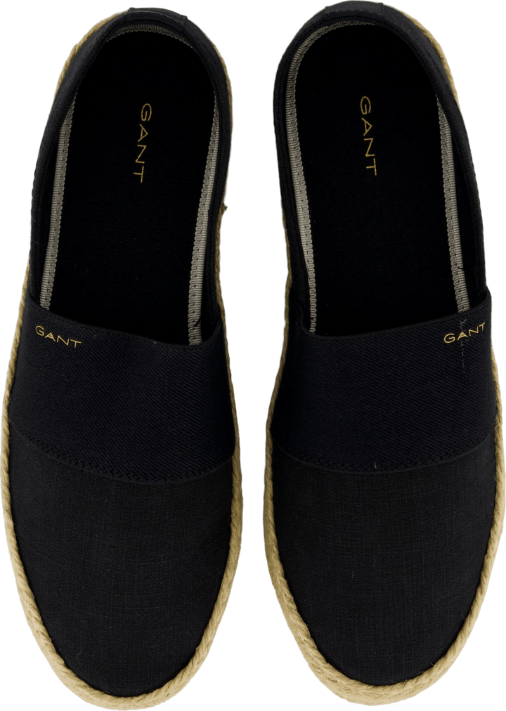 Espadrille Raffiaville Noire