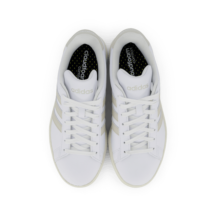 Grand Court Cloudfoam Comfort kengät Cloud Valkoinen / Alumiini / Off White