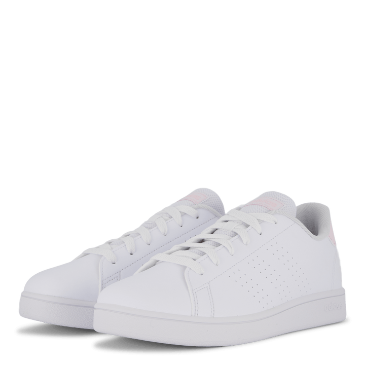 Advantage Lifestyle Court Lace Shoes Cloud White / Clear Pink / Clear Pink