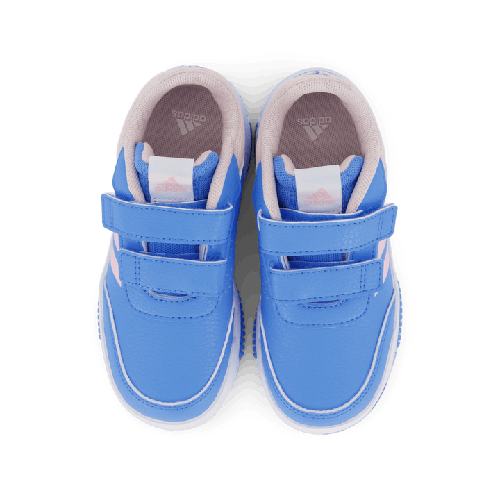 Chaussures à scratch Tensaur Bleu éclatant / Rose clair / Blanc nuage