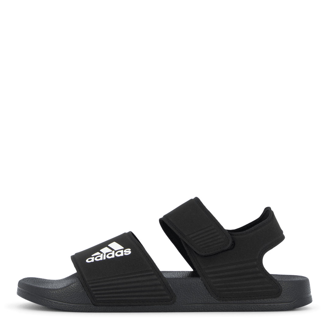 Sandales Adilette Noir de base / Blanc nuage / Noir de base