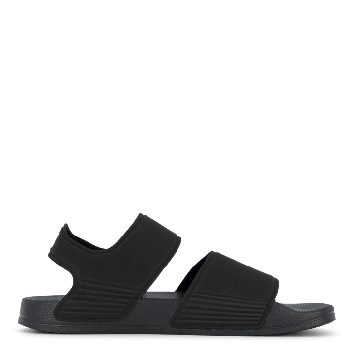 Sandales Adilette Noir de base / Blanc nuage / Noir de base