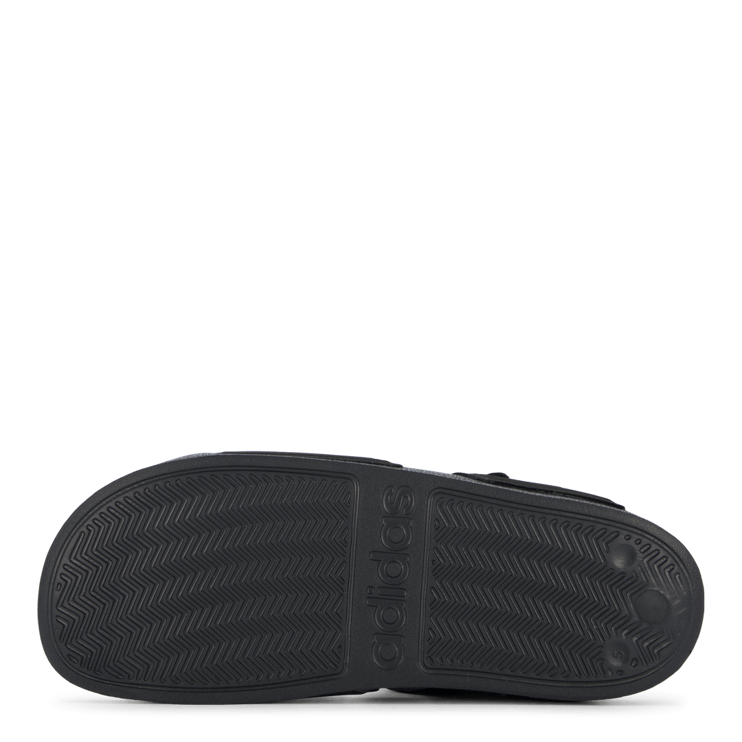 Sandales Adilette Noir de base / Blanc nuage / Noir de base