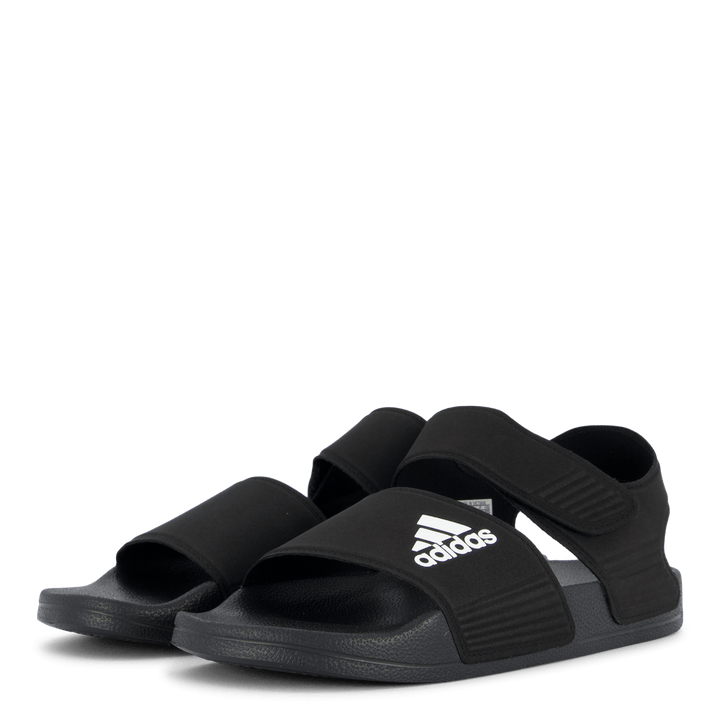Sandales Adilette Noir de base / Blanc nuage / Noir de base