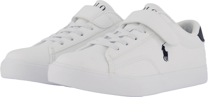 Theron V Ps White Smooth Pu/navy W/ Navy P