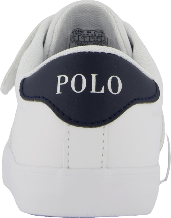 Theron V Ps White Smooth Pu/navy W/ Navy P