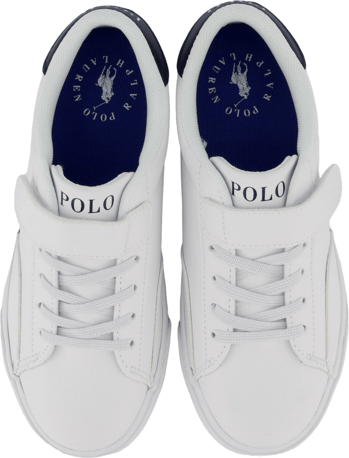 Theron V Ps White Smooth Pu/navy W/ Navy P