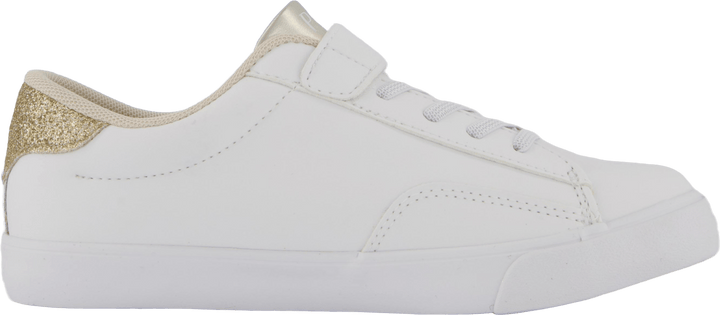 Theron V Ps Weiß Glatt Pu/Gold Metallick