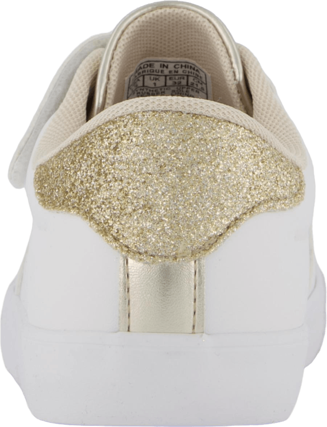 Theron V Ps Weiß Glatt Pu/Gold Metallick