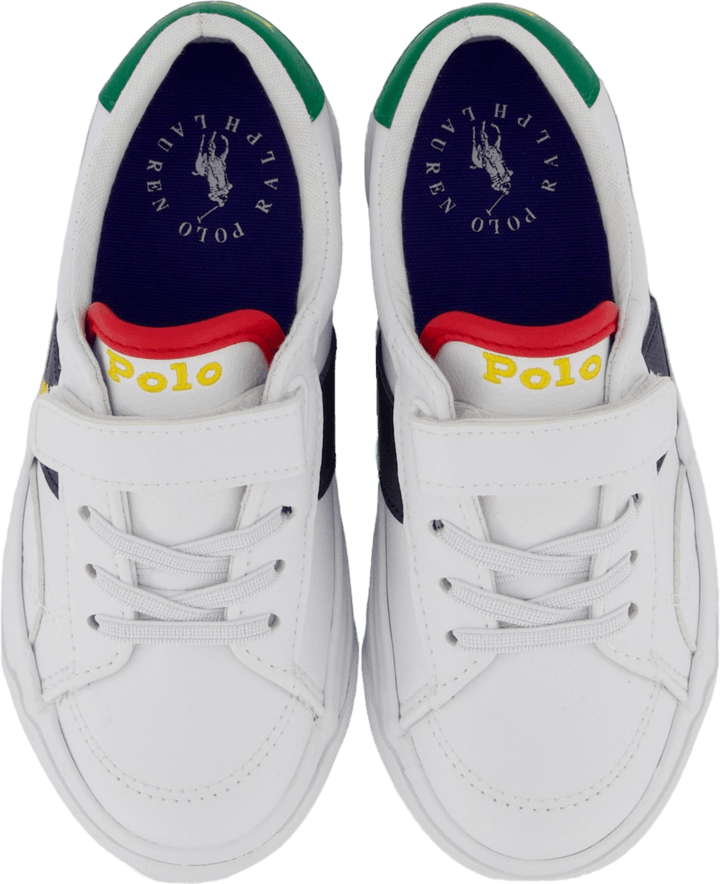 Ryley Ps T-white Tumbled/navy/green W/
