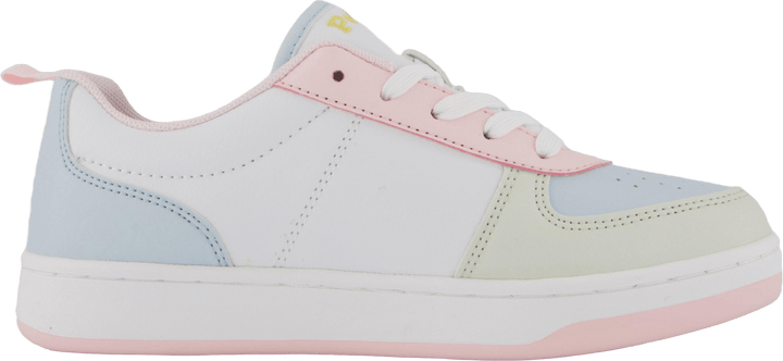 Polo Court Ii C-bianco burattato/lt rosa/lt blu