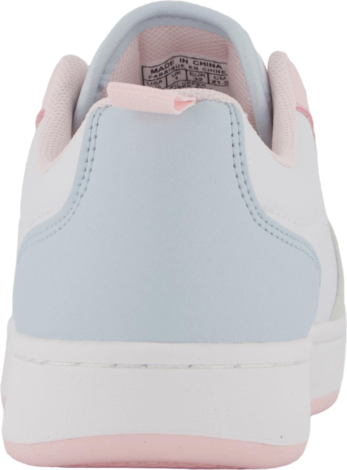 Polo Court Ii C-bianco burattato/lt rosa/lt blu