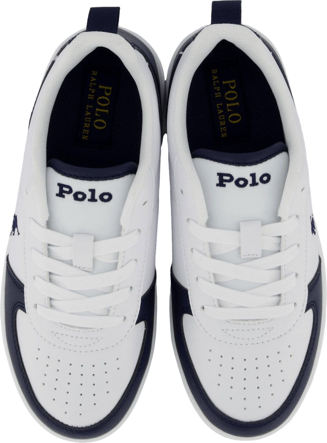 Polo Court Ii C-branco Tumbled/navy