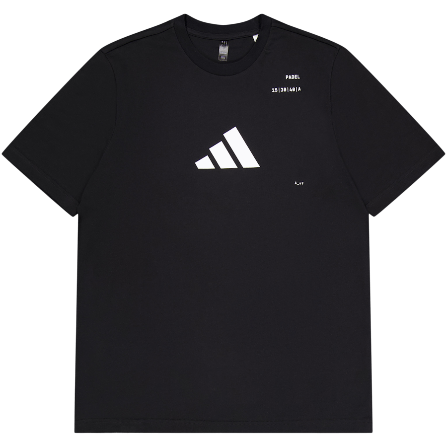 Padel Graphic Tee Black