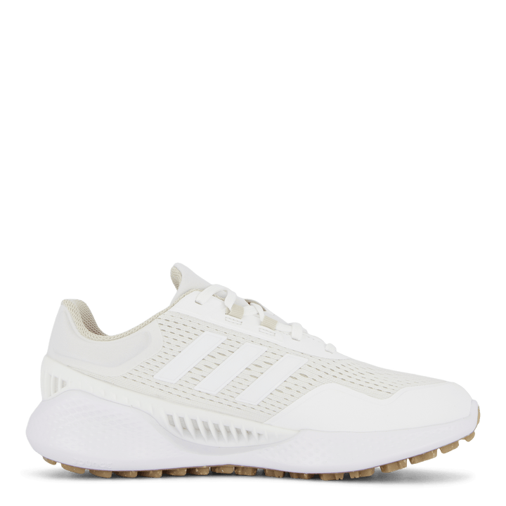 Chaussures de golf basses Summervent 24 Bounce : blanc nuage/blanc nuage/aluminium