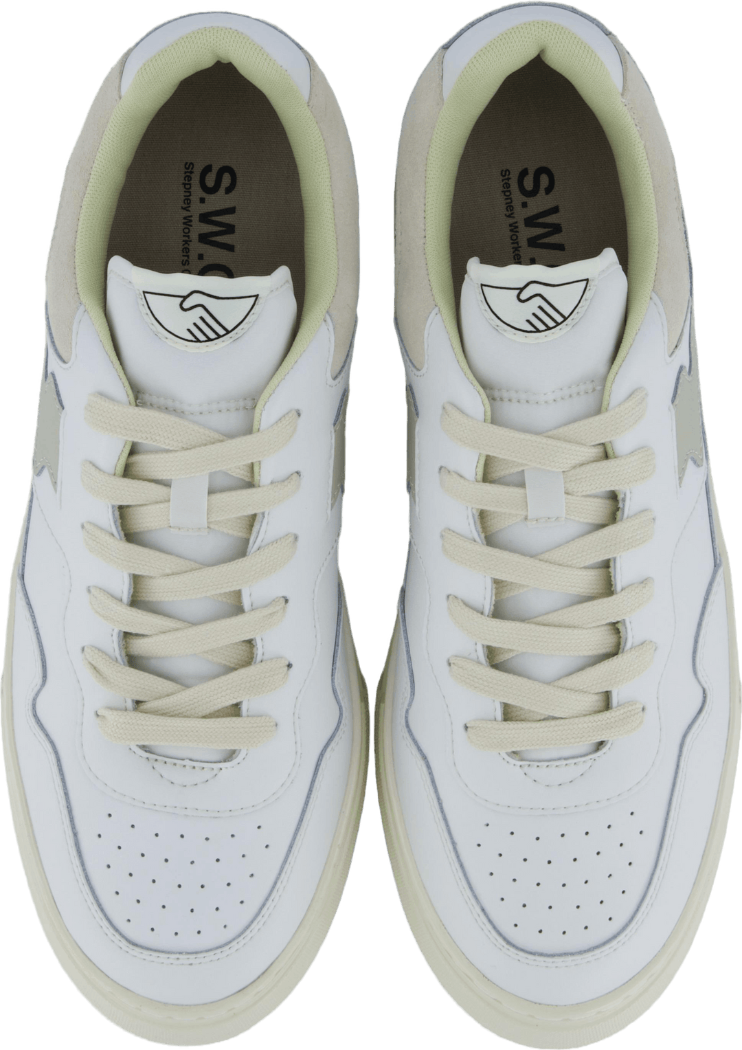 Pearl S-strike Leather White & Putty