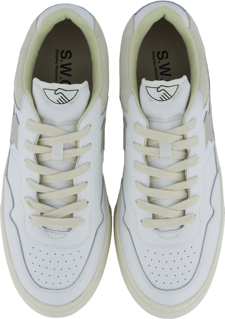 Pearl S-strike Leather White & Putty