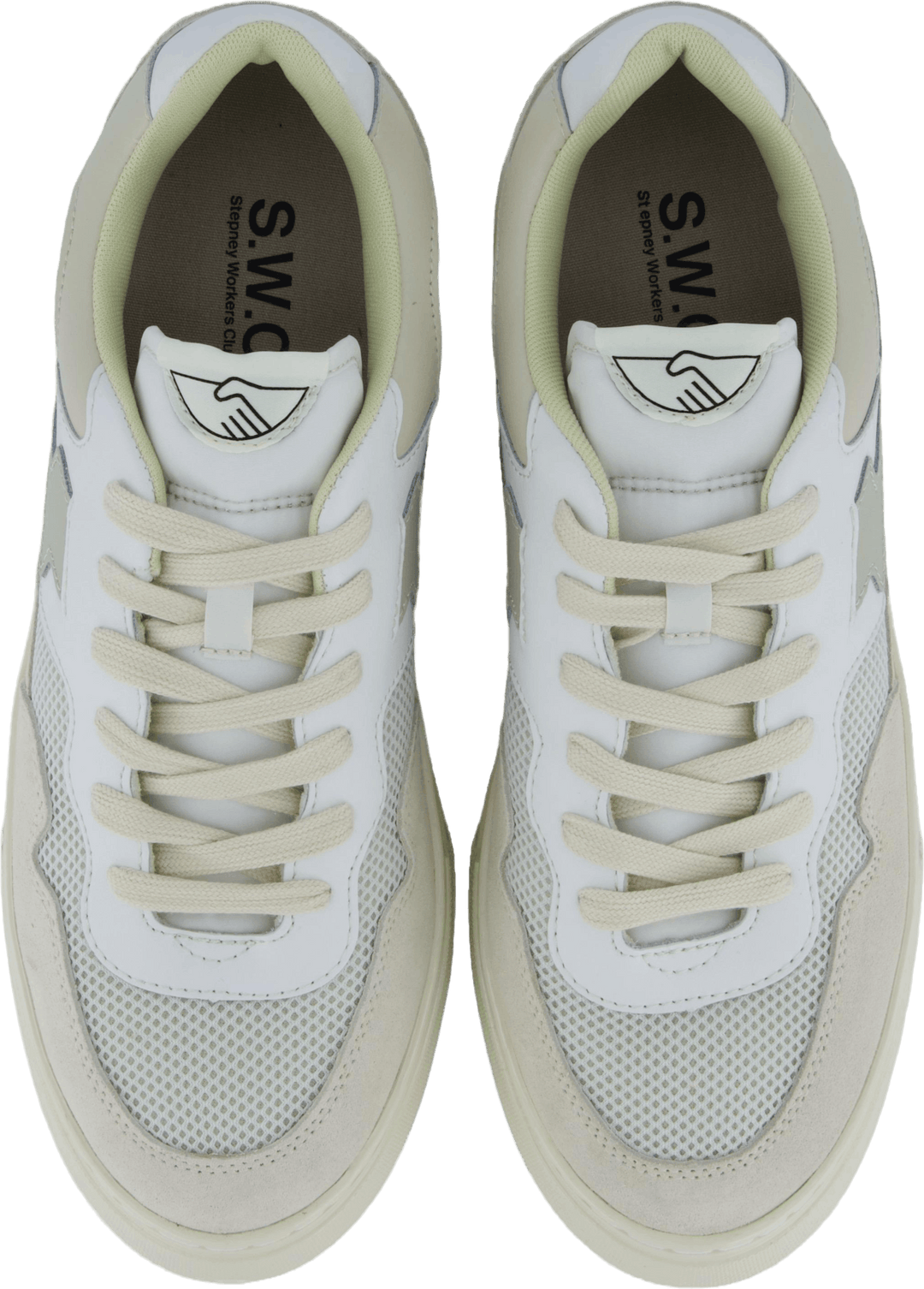 Pearl S-strike Suede Mix Ecru Putty