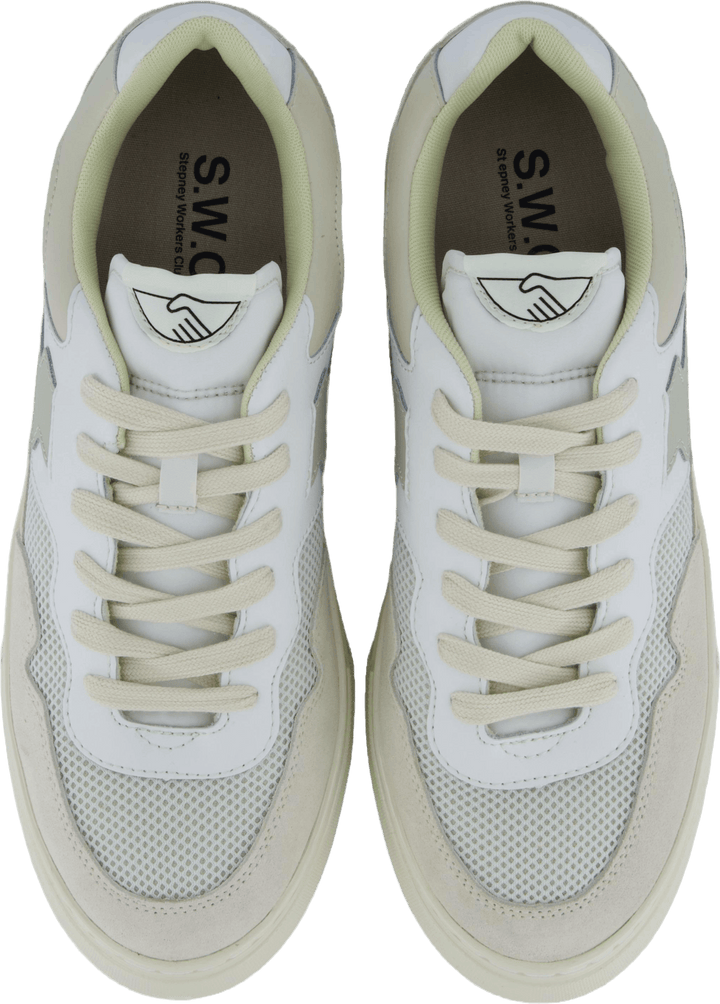 Pearl S-strike Suede Mix Ecru Putty