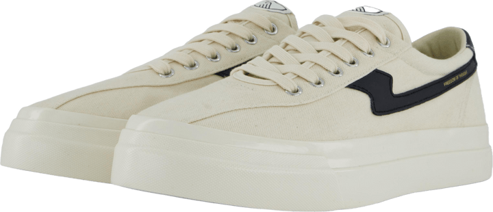 Dellow S-strike Canvas Ecru & Schwarz