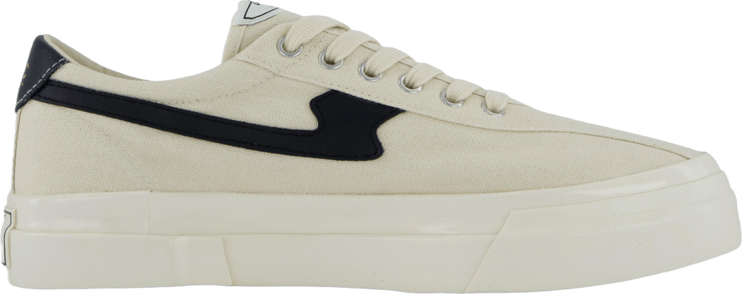 Dellow S-strike Canvas Ecru & Schwarz