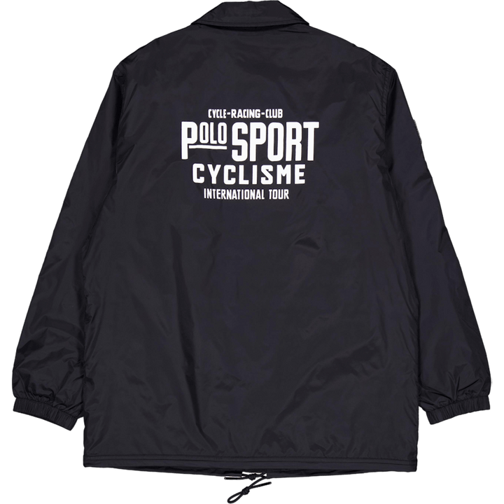 Nylon-ps Trenerjakke Polo Svart
