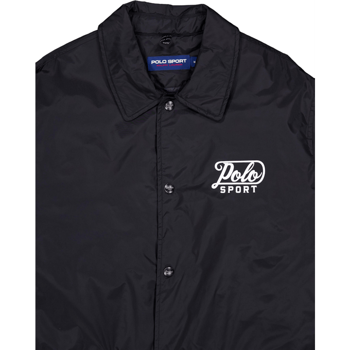 Nylon-ps Trenerjakke Polo Svart