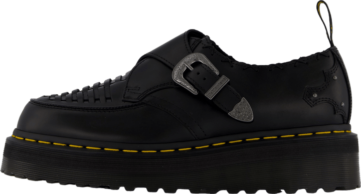 Ramsey Quad Monk Black Smooth