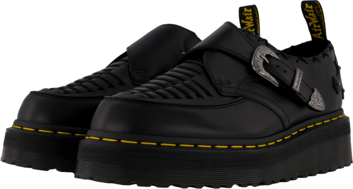 Ramsey Quad Monk Black Smooth