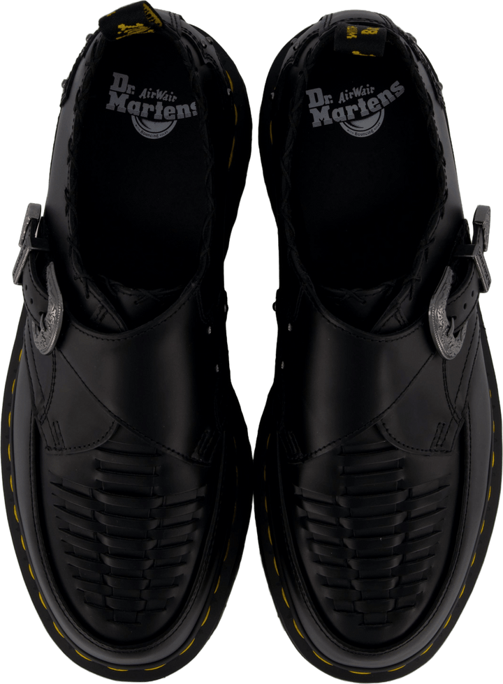 Ramsey Quad Monk Black Smooth