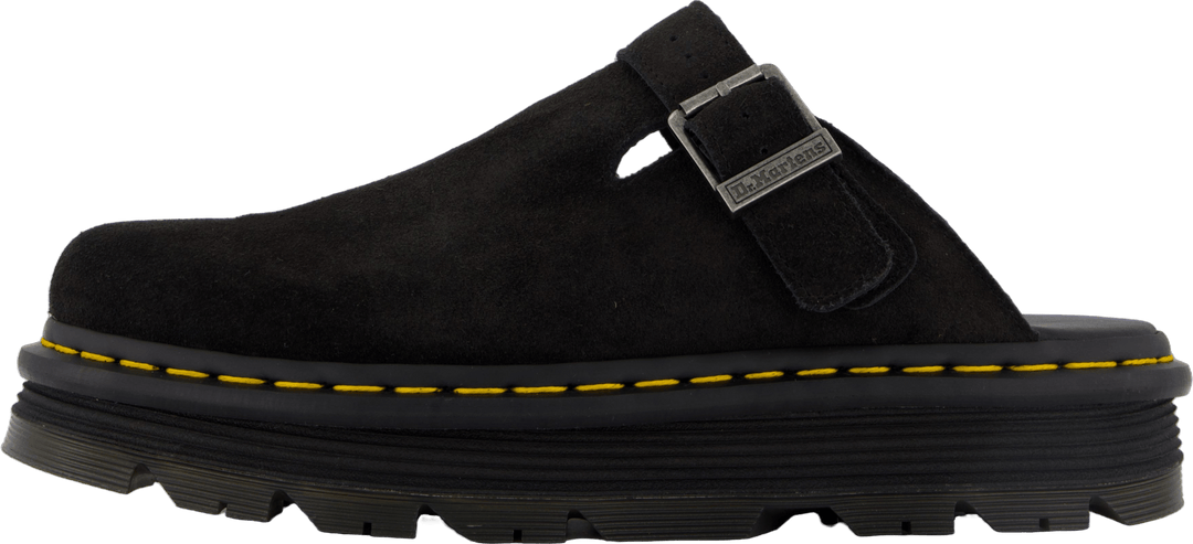 Mule Zebzag Noir E.h Suede