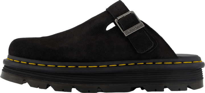 Mule Zebzag Noir E.h Suede