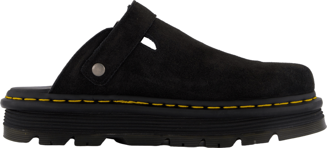 Mule Zebzag Noir E.h Suede