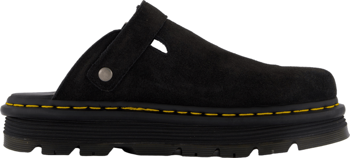 Mule Zebzag Noir E.h Suede