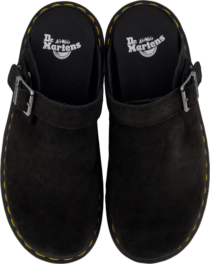 Mule Zebzag Noir E.h Suede