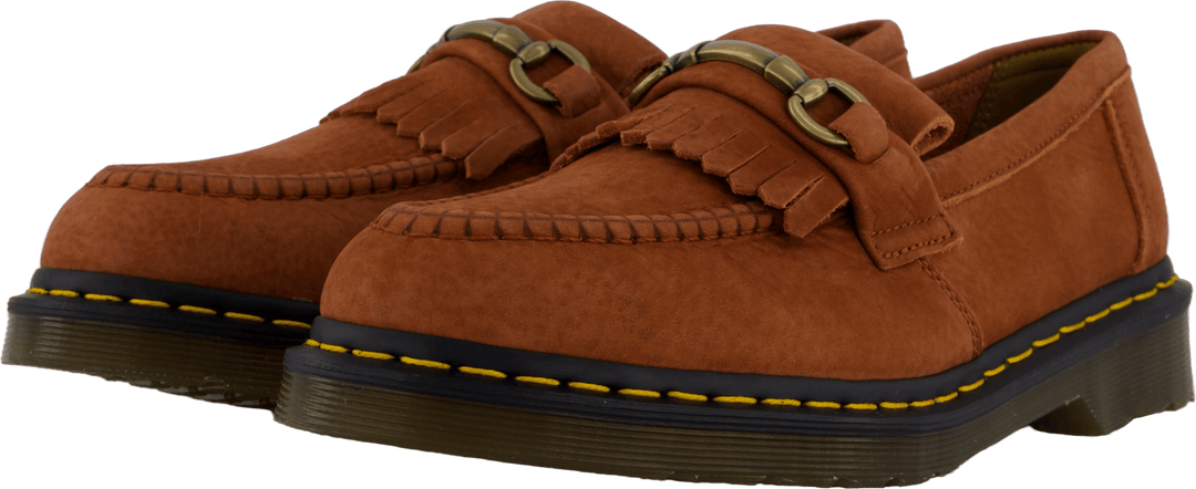 Adrian Snaffle Rust Orange Tumbled Nubuck