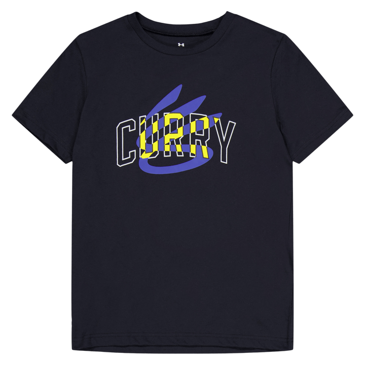 Curry Logo Tee Schwarz