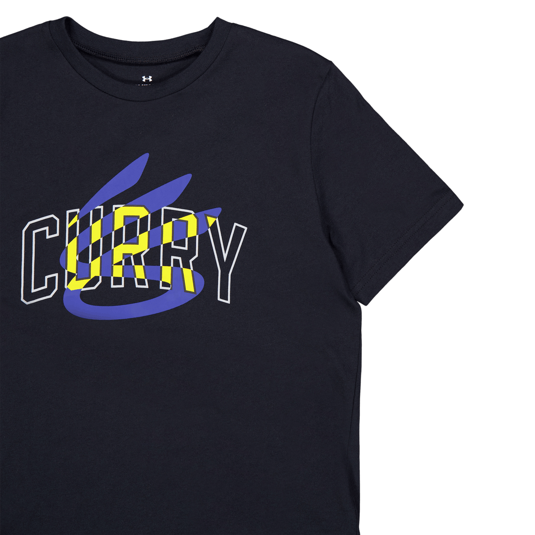 Curry Logo Tee Schwarz