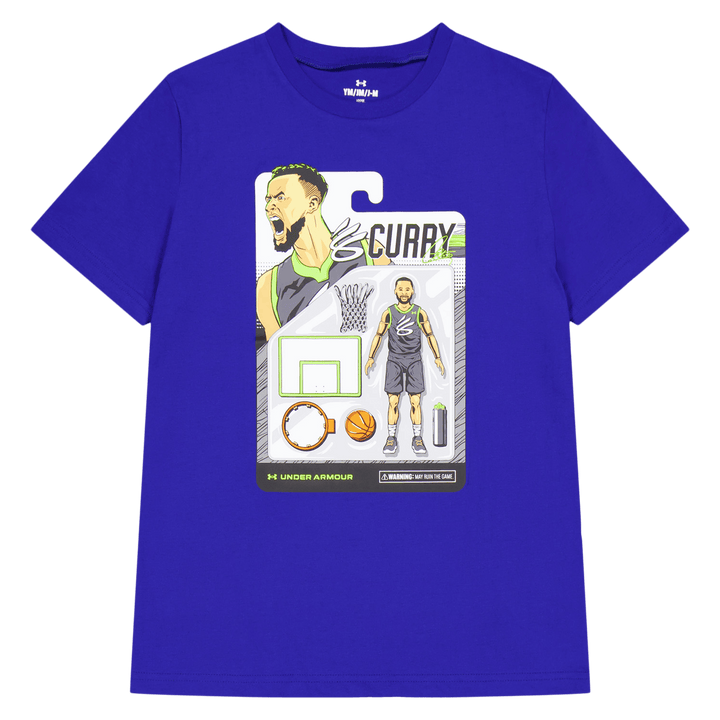 Curry Animerad T-shirt 1 Royal