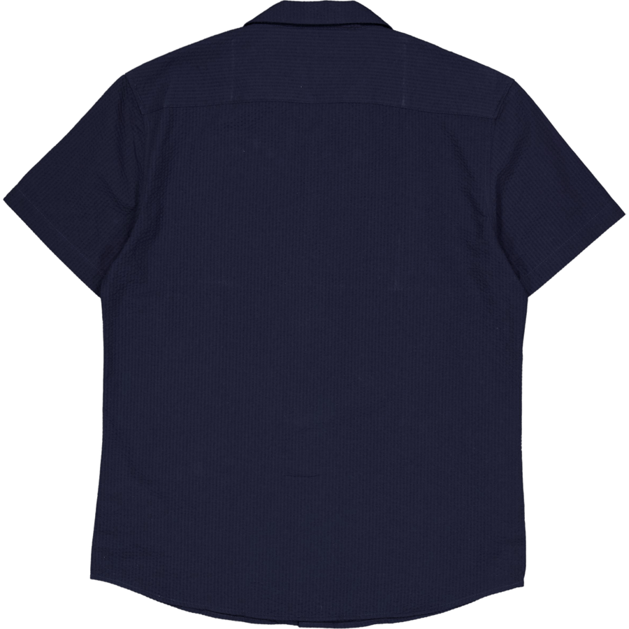 Bowling Julius Seersucker Shir Navy