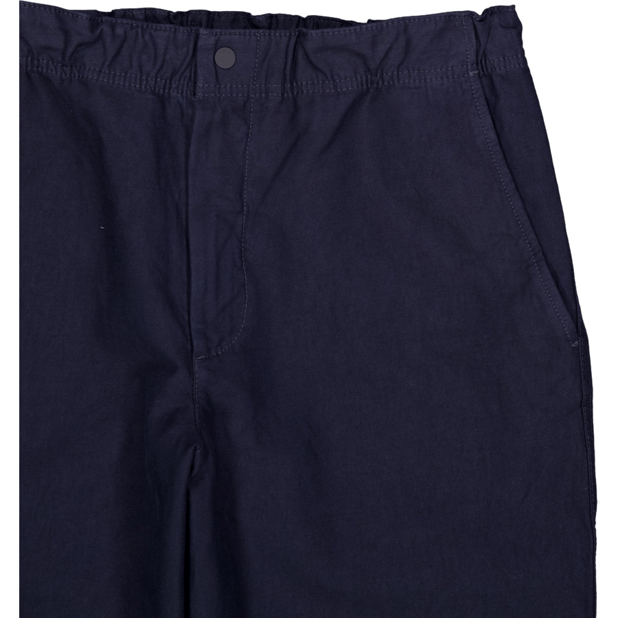 Ezra Relaxed Cotton Linen Trou Dark Navy