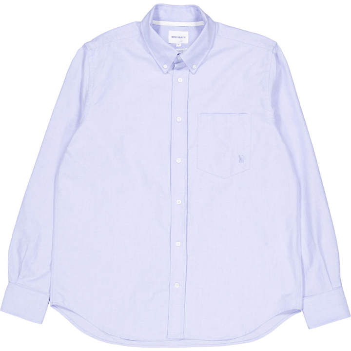 Algot Oxford Monogram Pale Blue