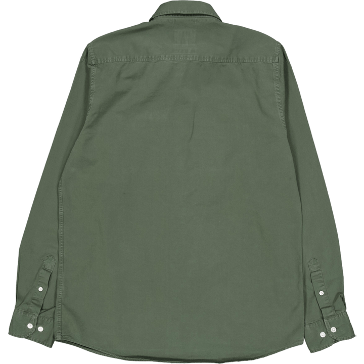 Anton Light Twill särk Spruce Green