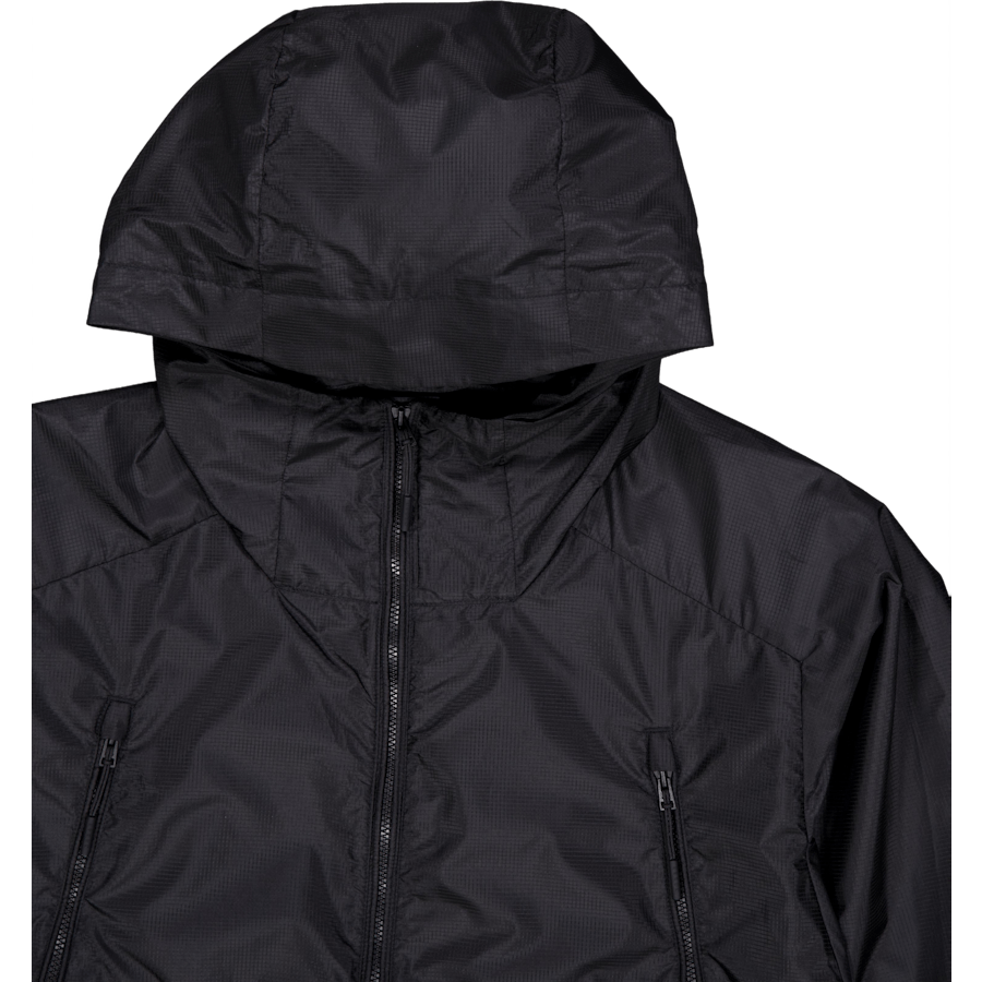 Veste coupe-vent à capuche Pasmo noire