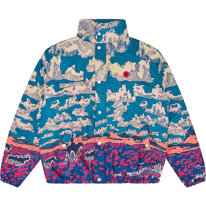 Doudoune Cloud World multicolore
