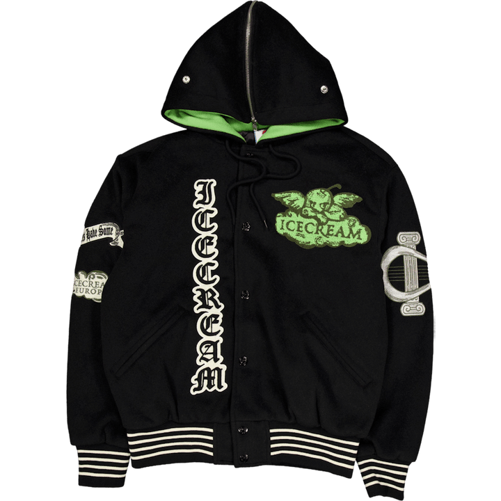 Cherub Cheerleader Jacket Black