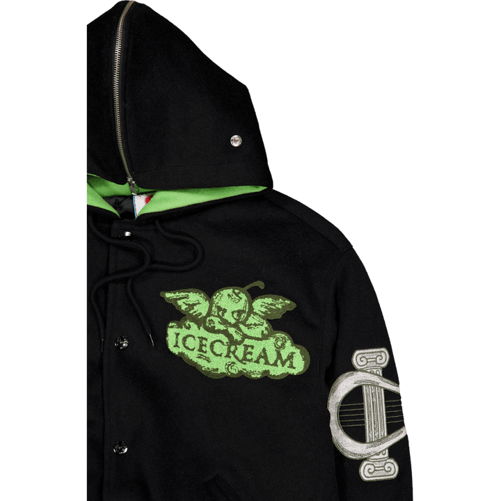 Cherub Cheerleader Jacket Black